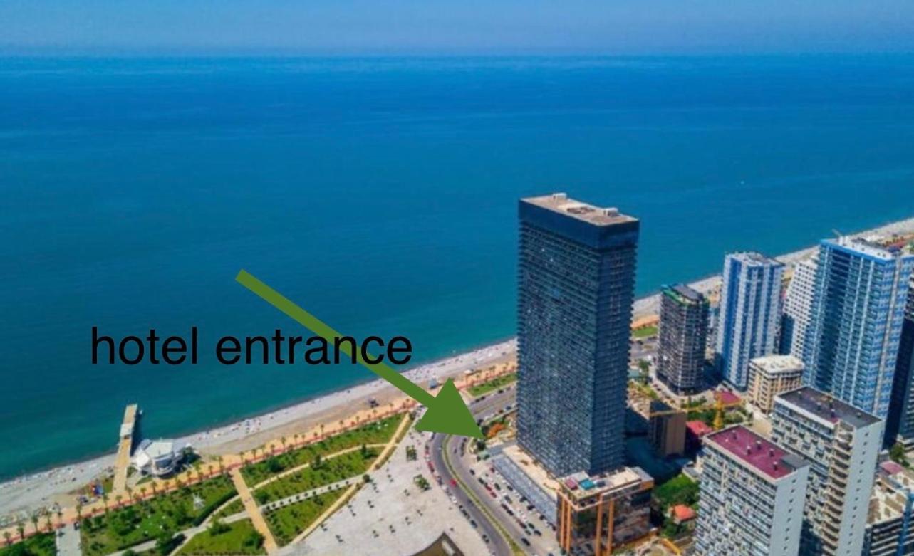 Marvella Hotel Orbi Beach Tower Batumi Exteriör bild