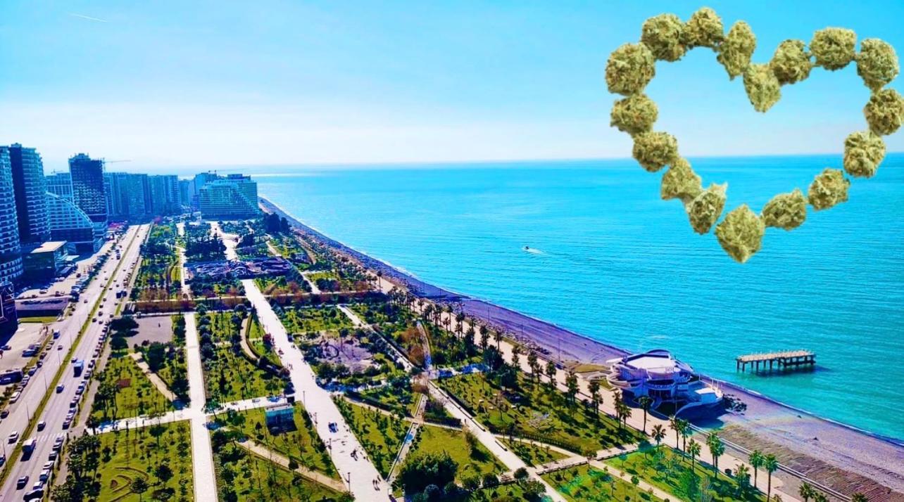 Marvella Hotel Orbi Beach Tower Batumi Exteriör bild